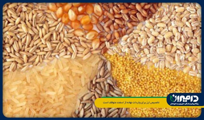 تخصیص ارز برای واردات نهاده از اسفند متوقف است