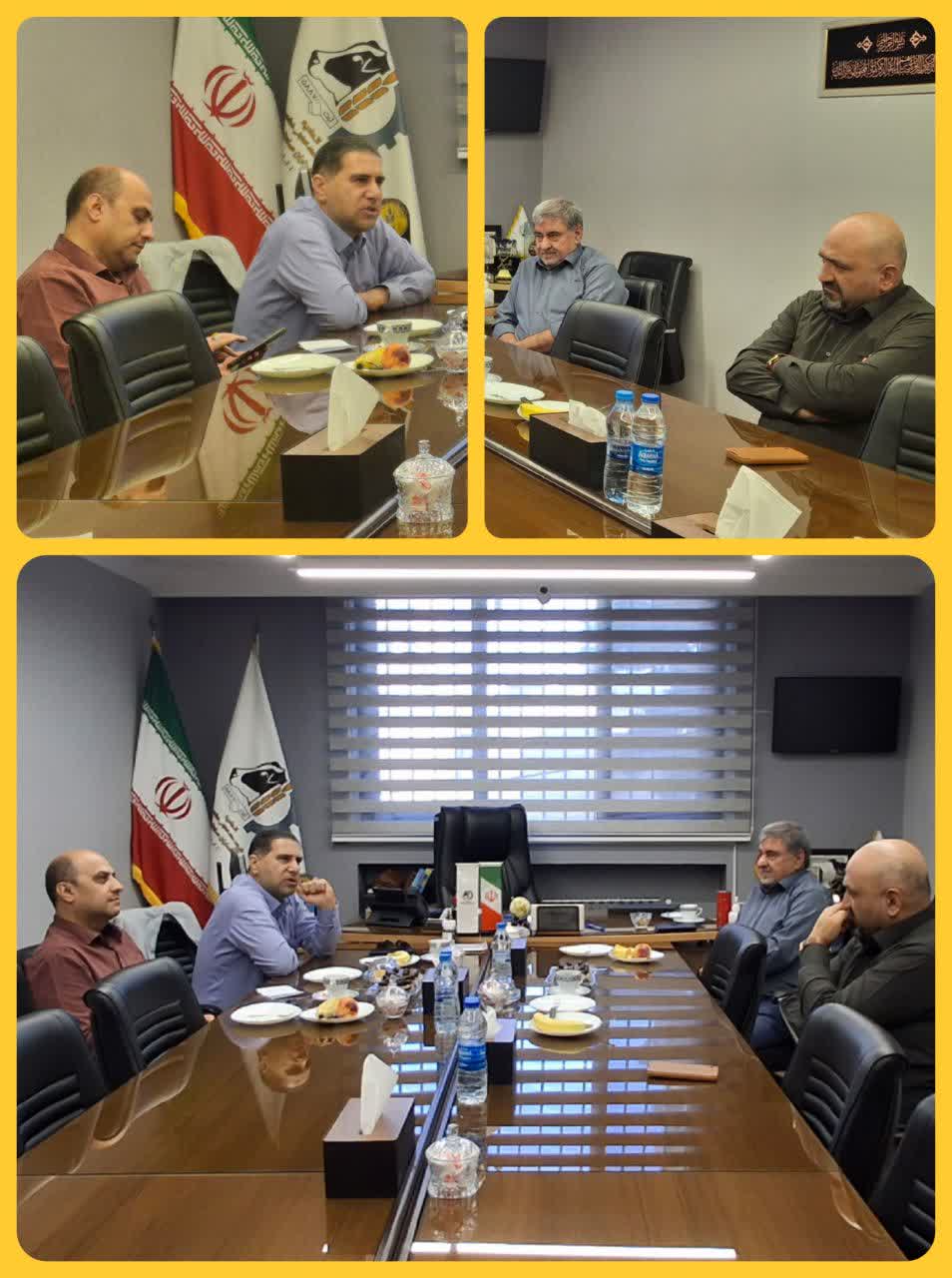 حضور دکتر جعفری در اتحادیه گاوداران استان